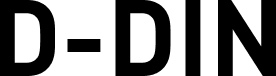 D-DIN PRO 字体预览