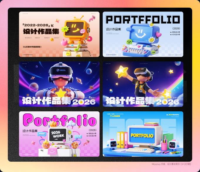 2026 创意作品集封面