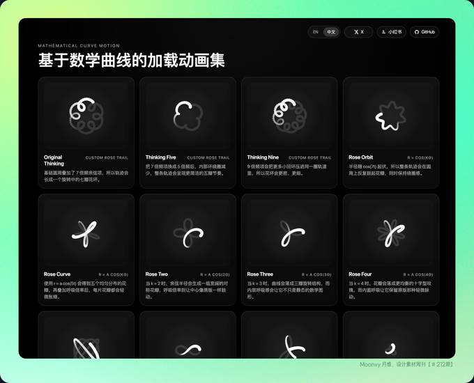 数学极客风动效库