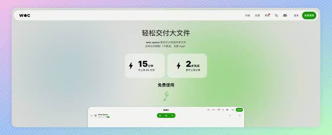 新网盘工具：WOC